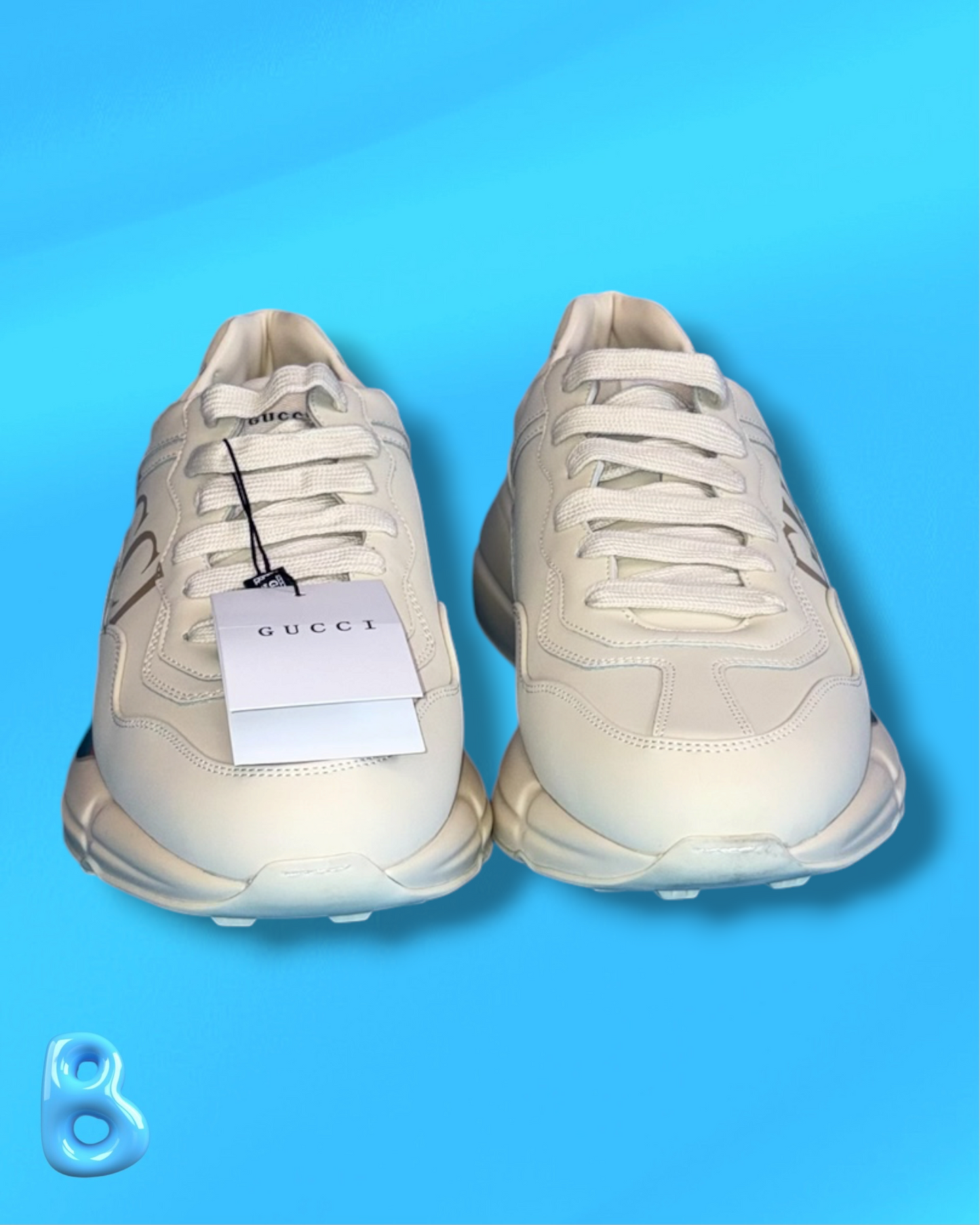 Gucci Rhyton Logo White