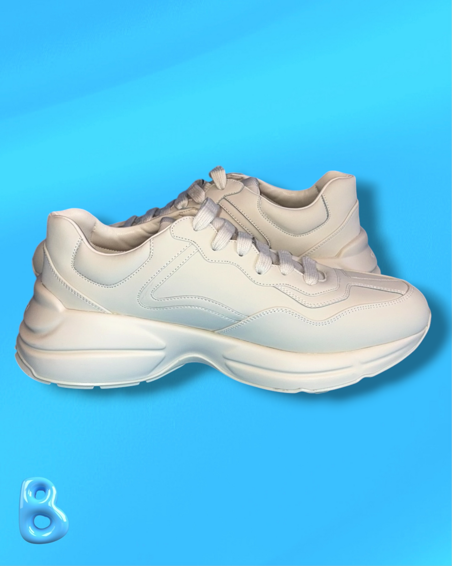 Gucci Rhyton Logo White
