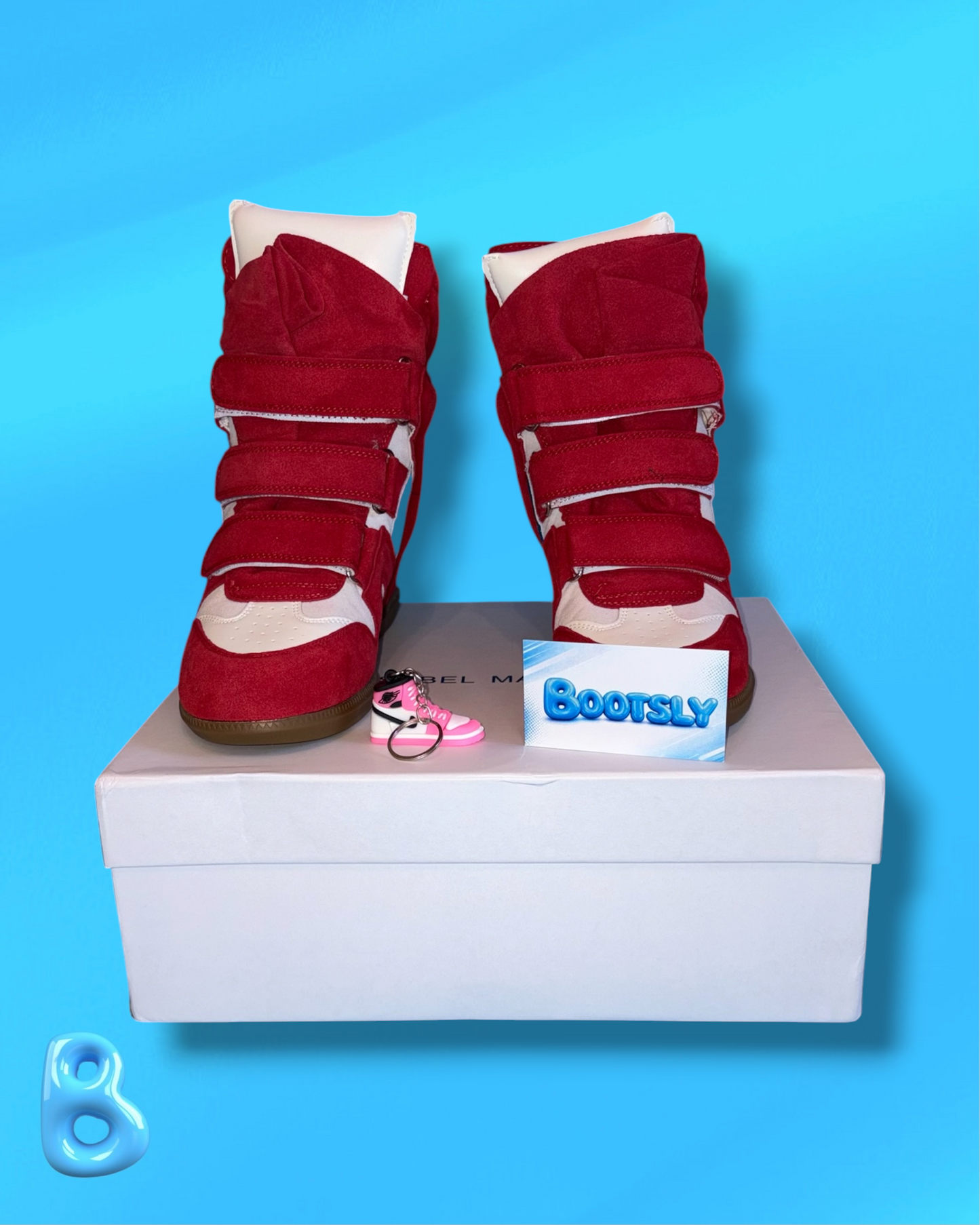 Isabel Marant Bekett Red White