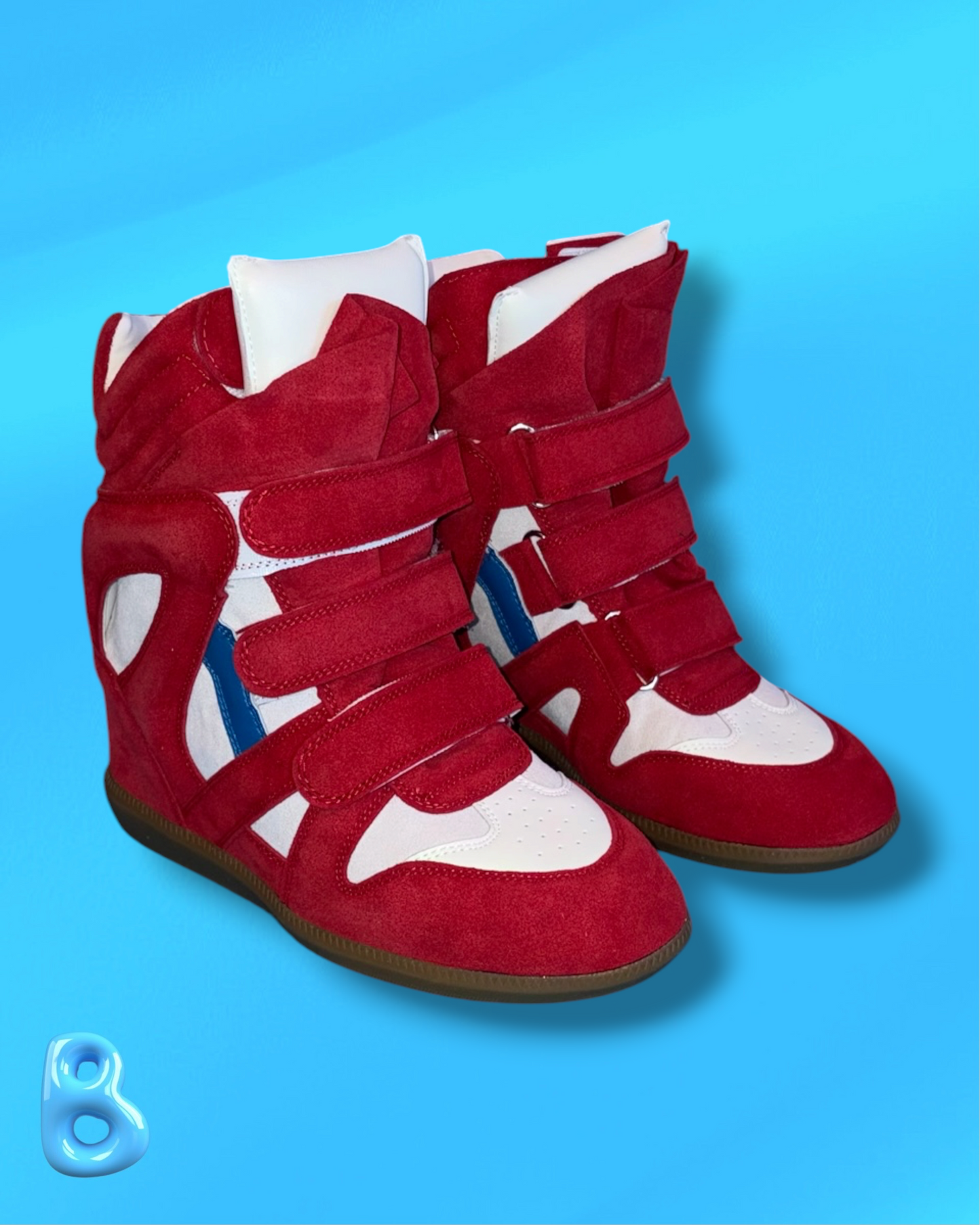 Isabel Marant Bekett Red White