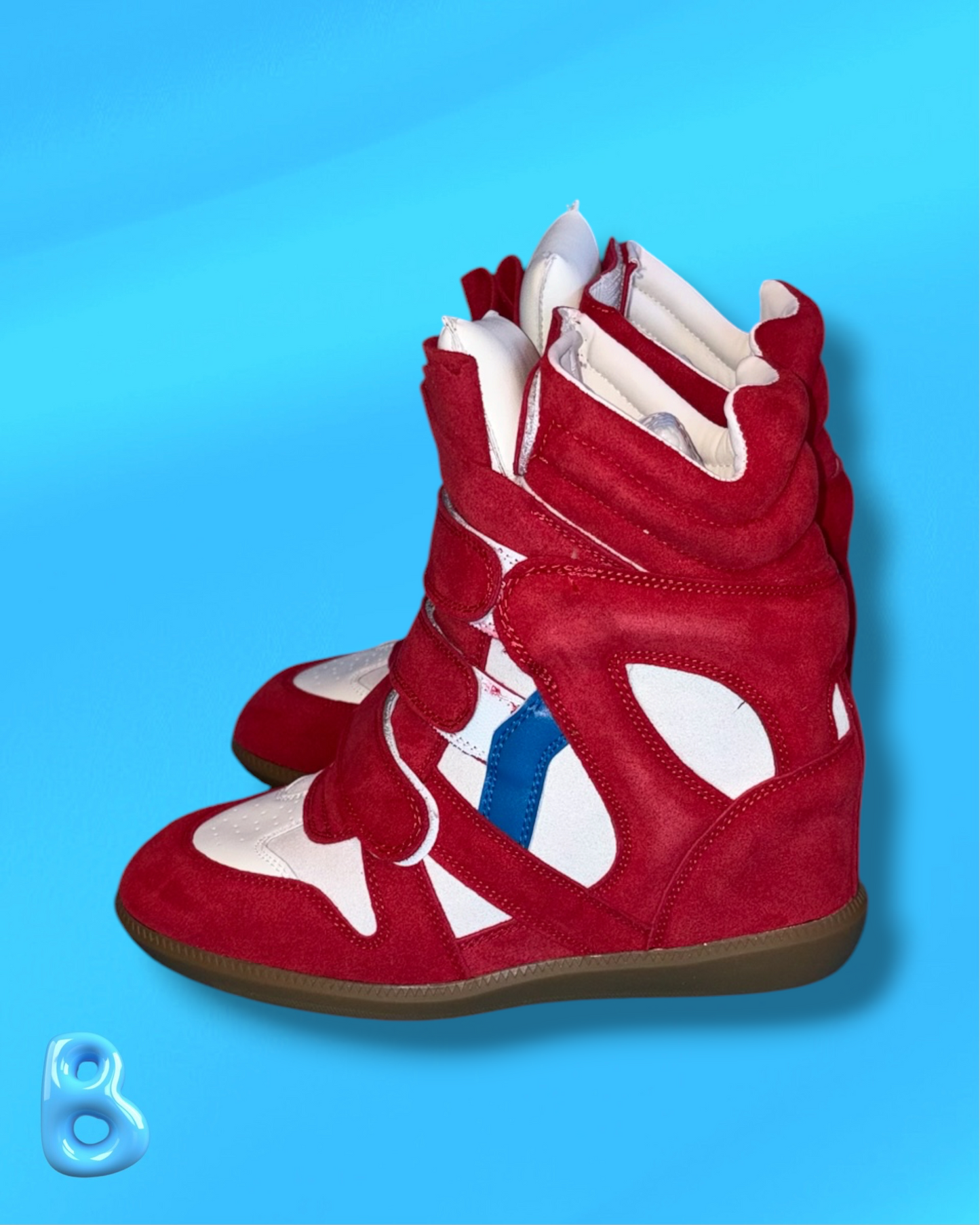 Isabel Marant Bekett Red White