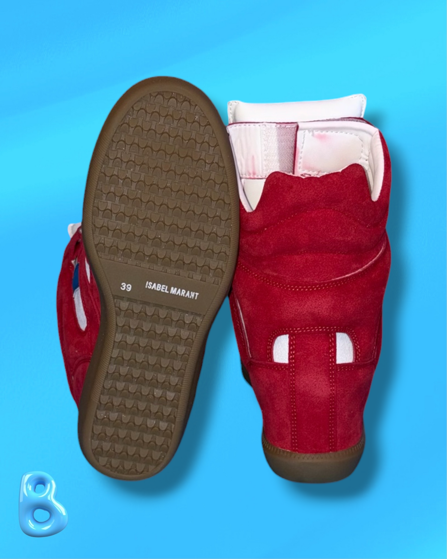 Isabel Marant Bekett Red White