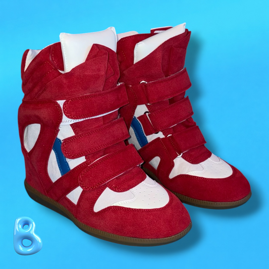 Isabel Marant Bekett Red White