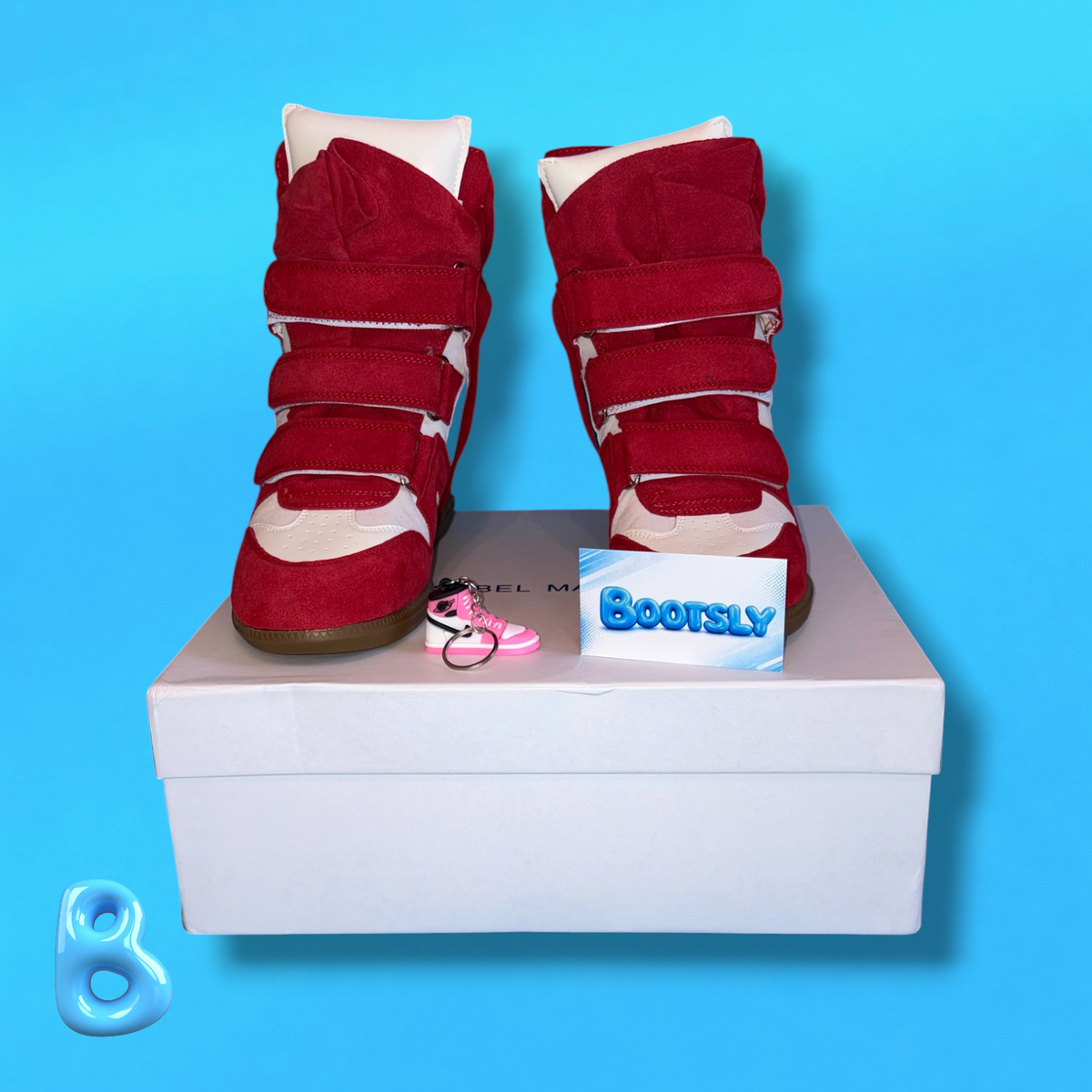 Isabel Marant Bekett Red White