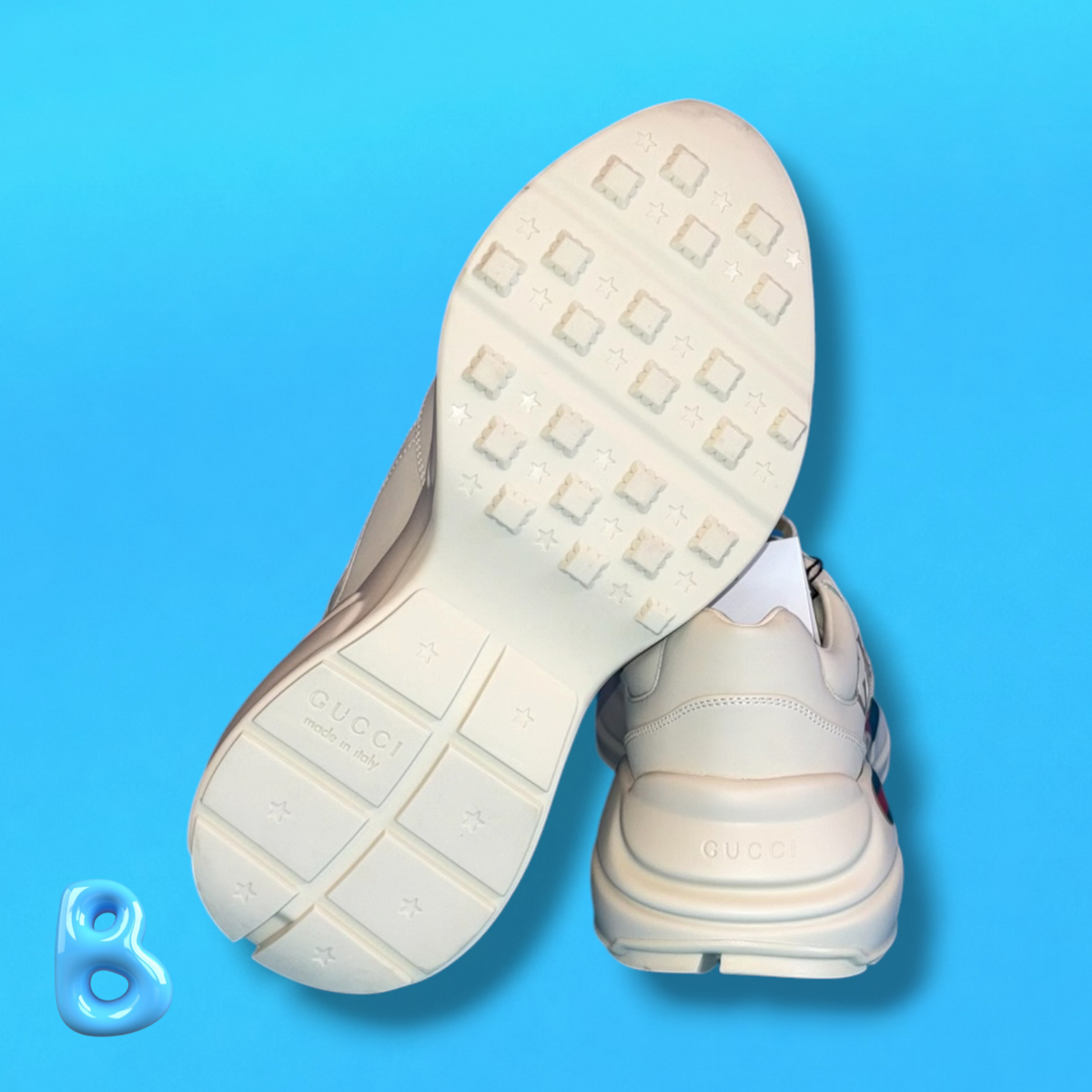 Gucci Rhyton Logo White