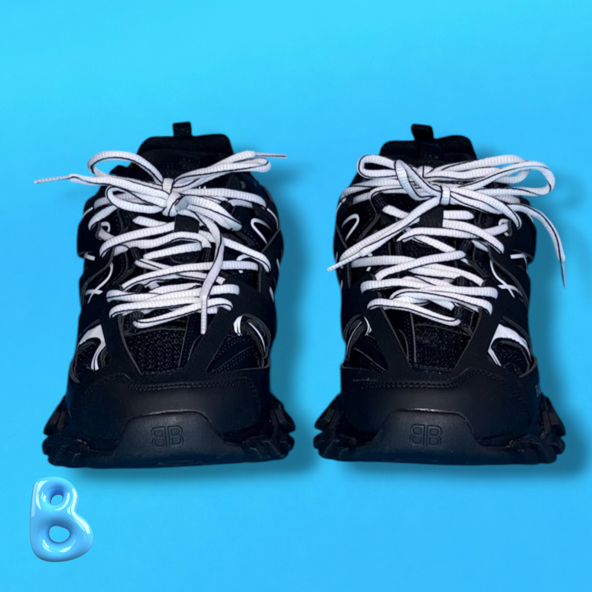 Balenciaga Track Black White
