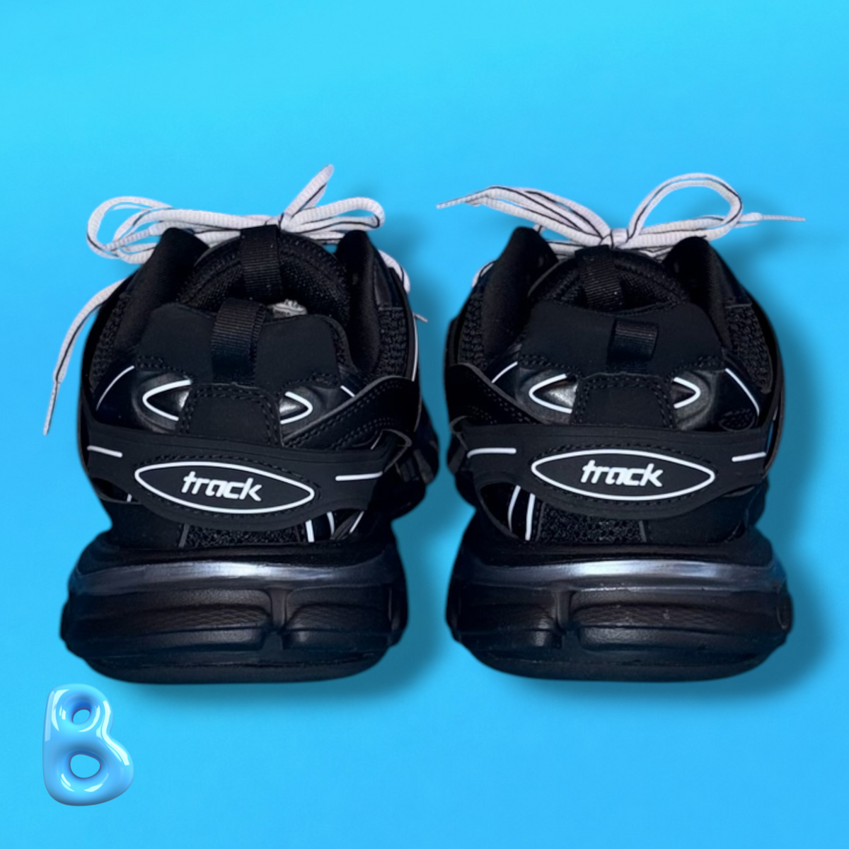 Balenciaga Track Black White