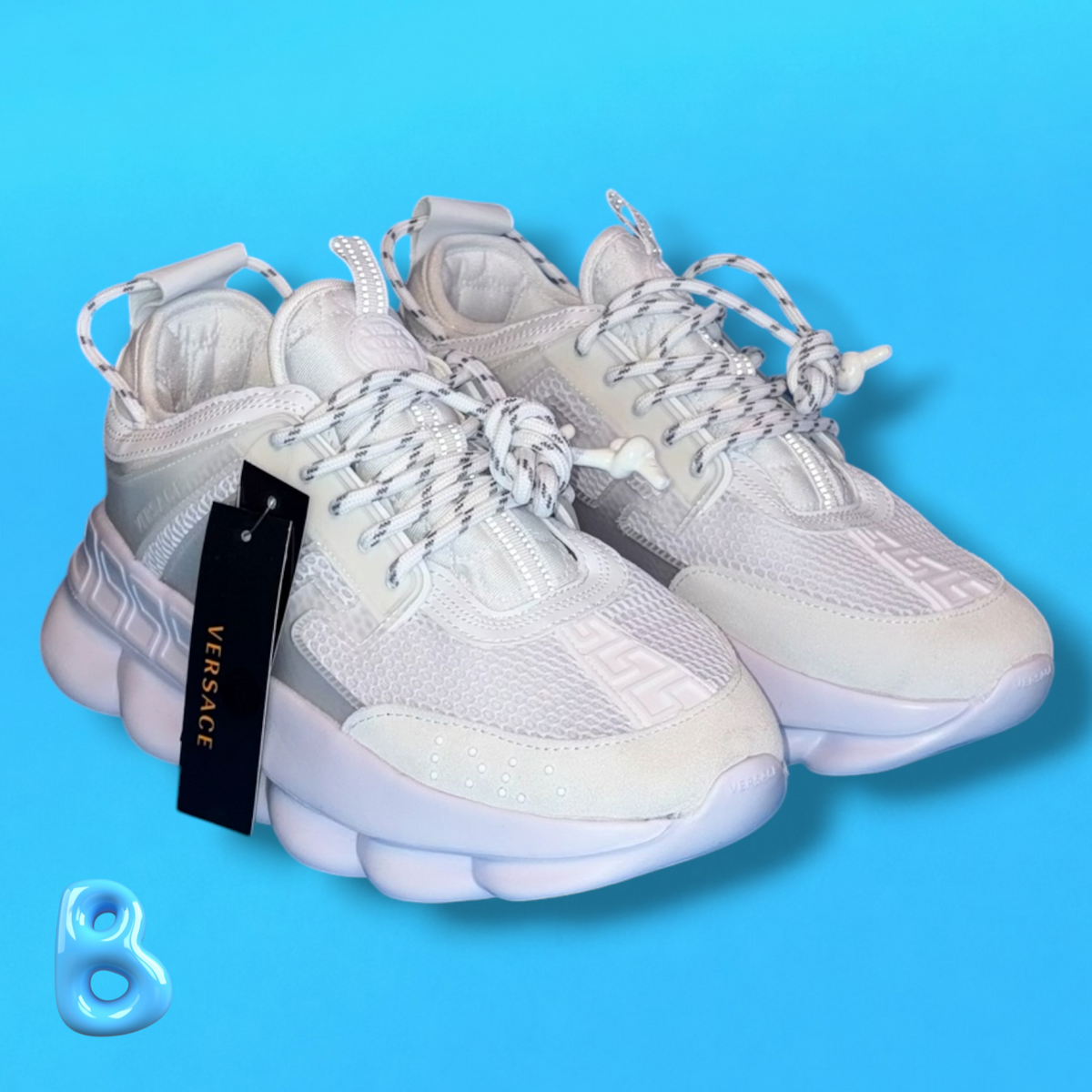 Versace Chain Reaction White