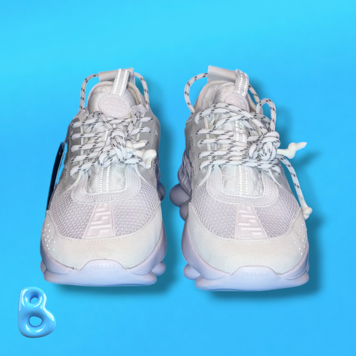 Versace Chain Reaction White