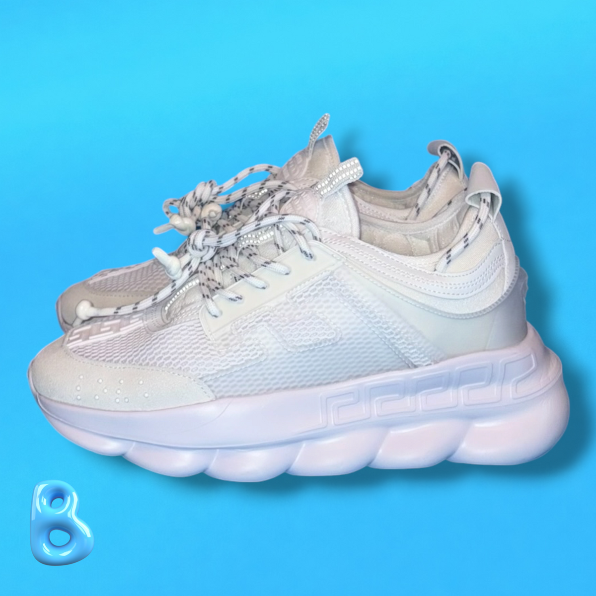 Versace Chain Reaction White
