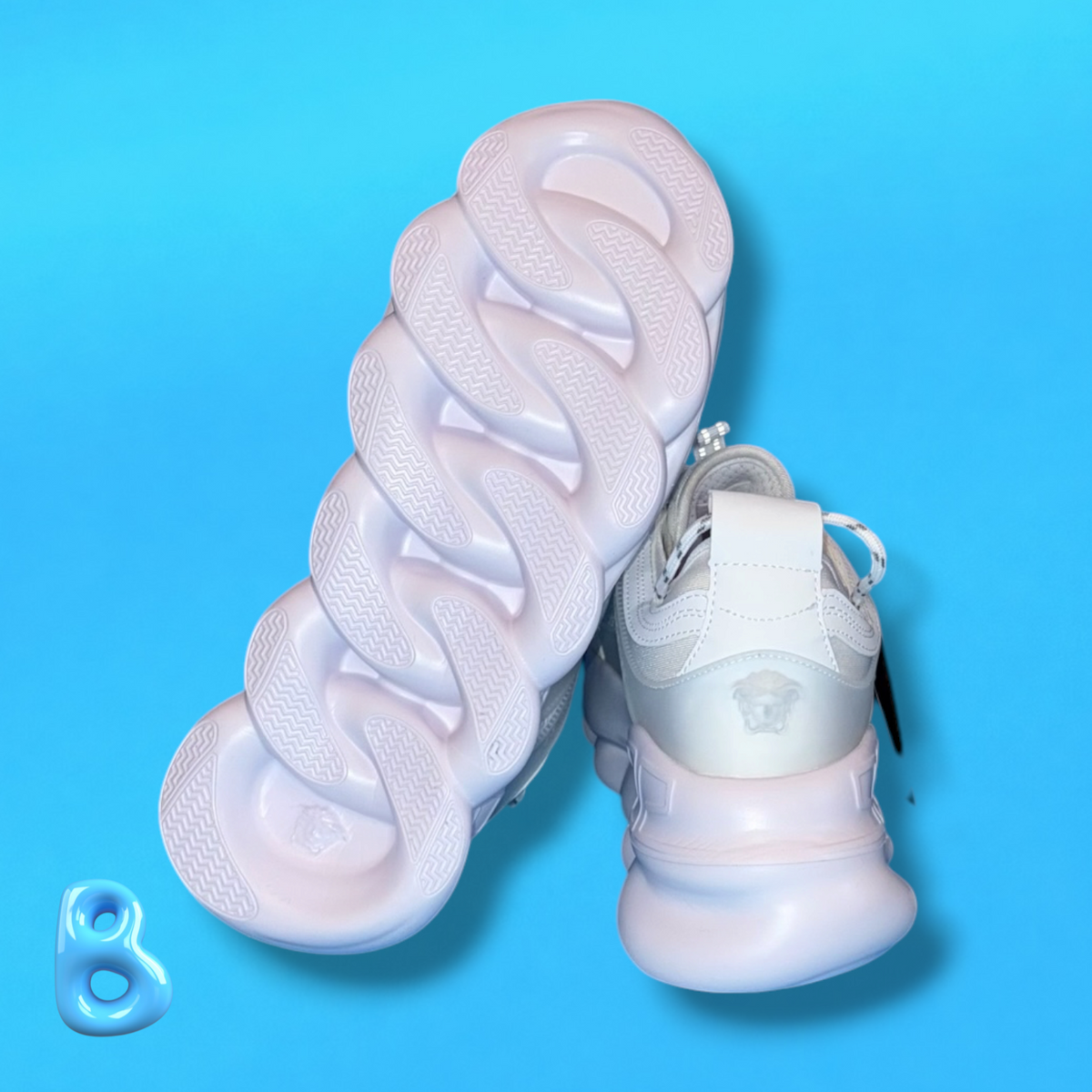 Versace Chain Reaction White