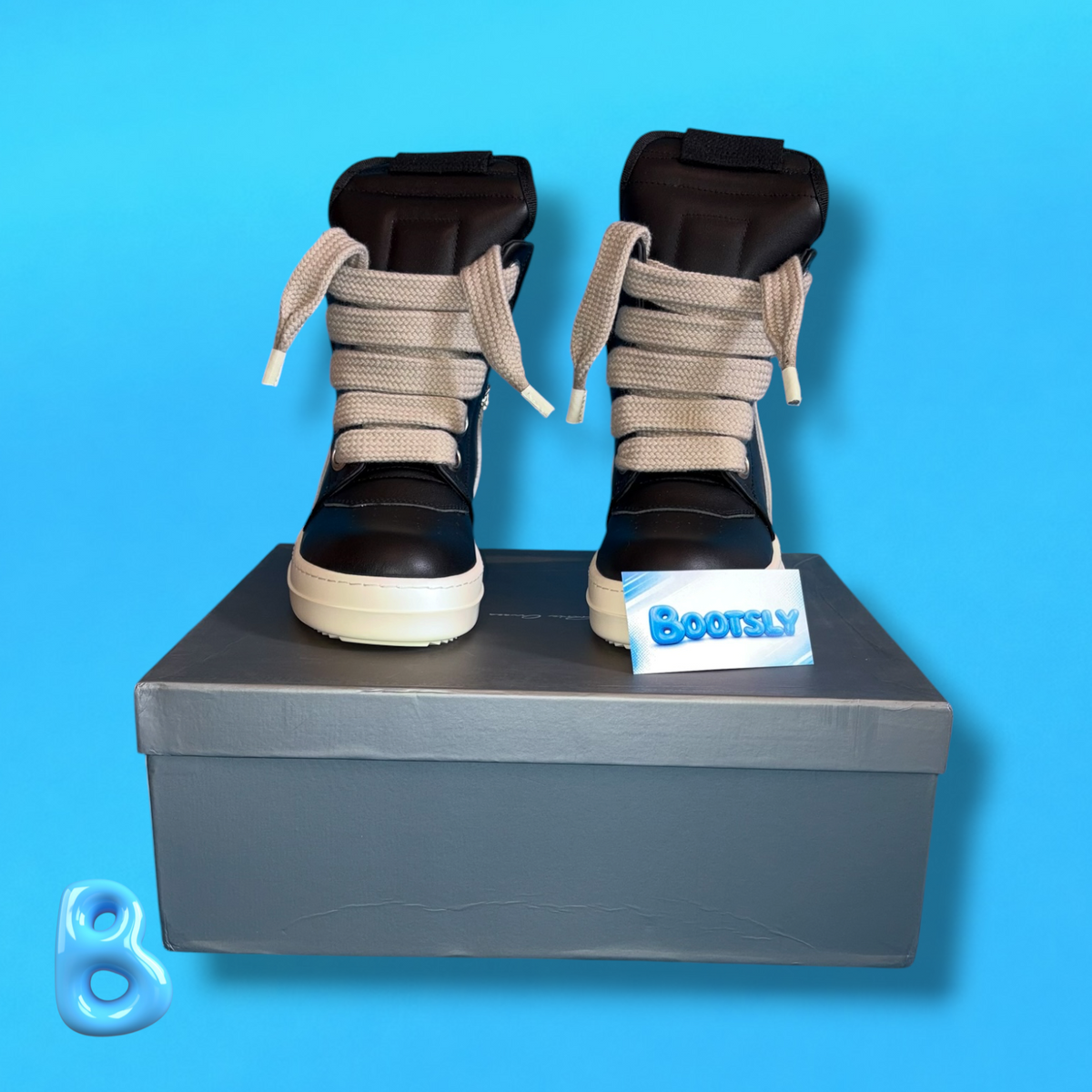 Rick Owens Geobaskets Jumbo Lace