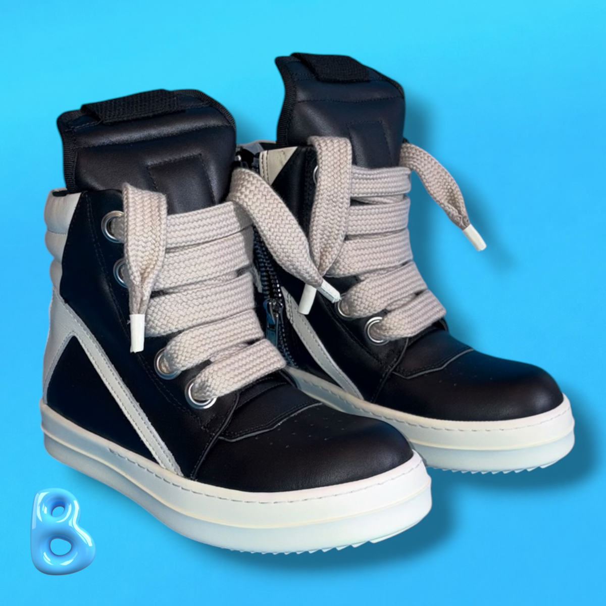 Rick Owens Geobaskets Jumbo Lace