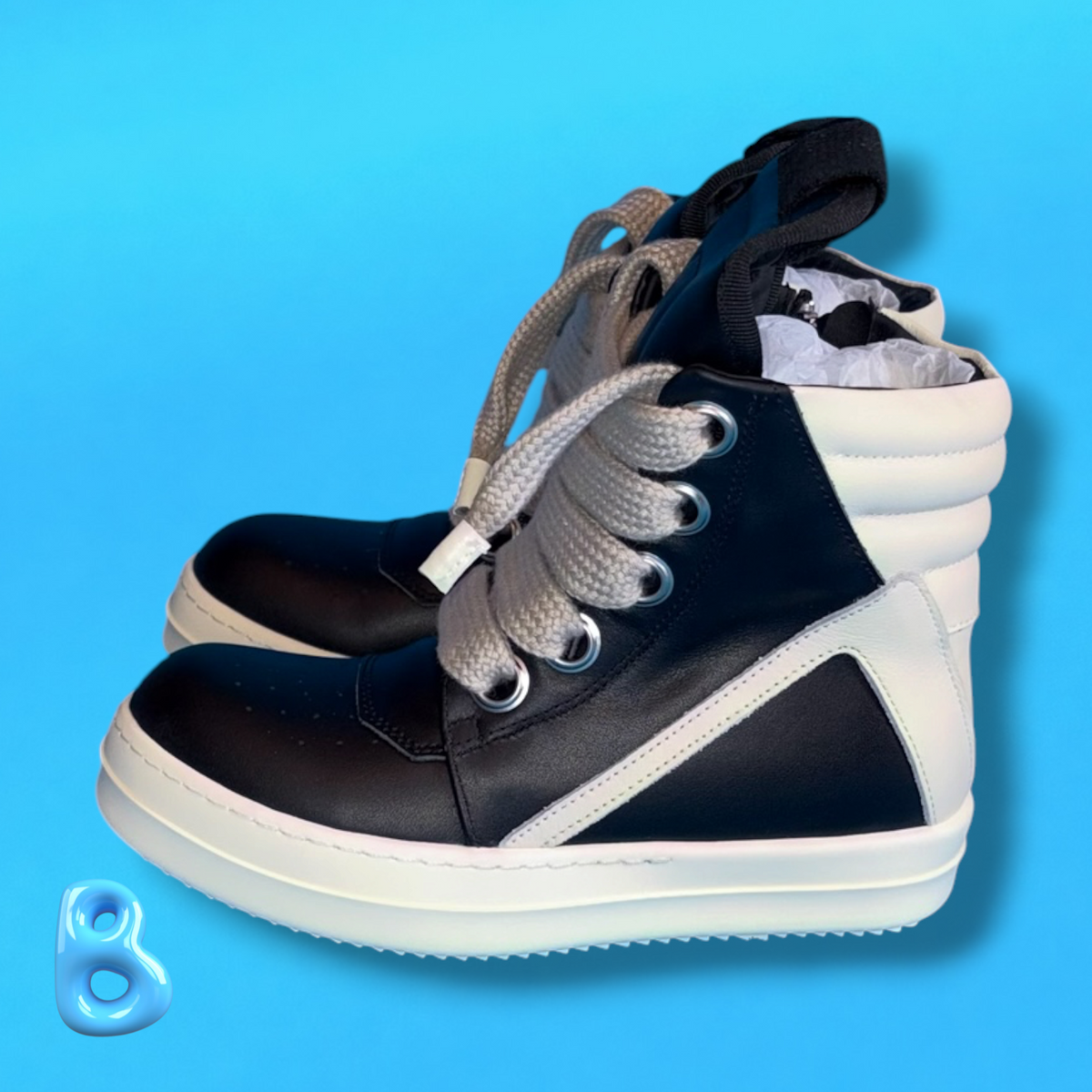 Rick Owens Geobaskets Jumbo Lace