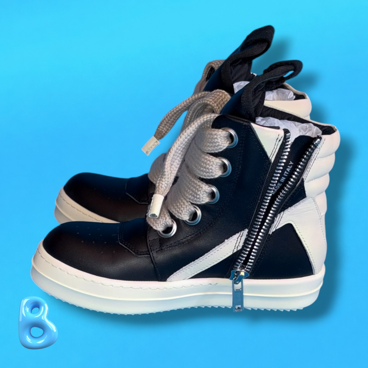 Rick Owens Geobaskets Jumbo Lace