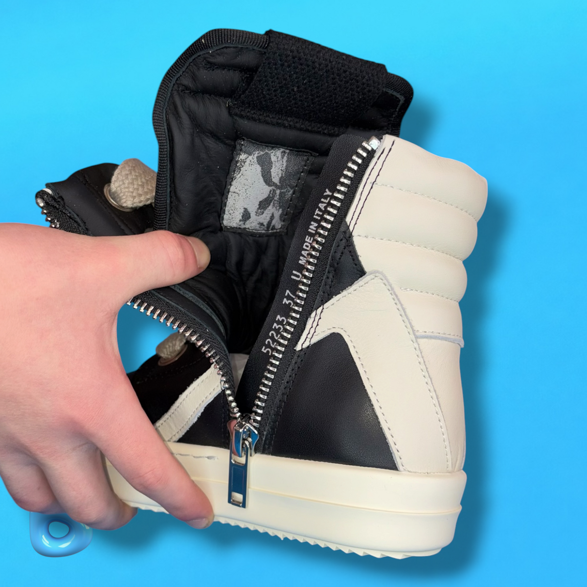 Rick Owens Geobaskets Jumbo Lace
