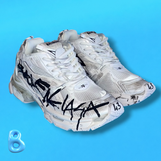Balenciaga Runner Graffiti White