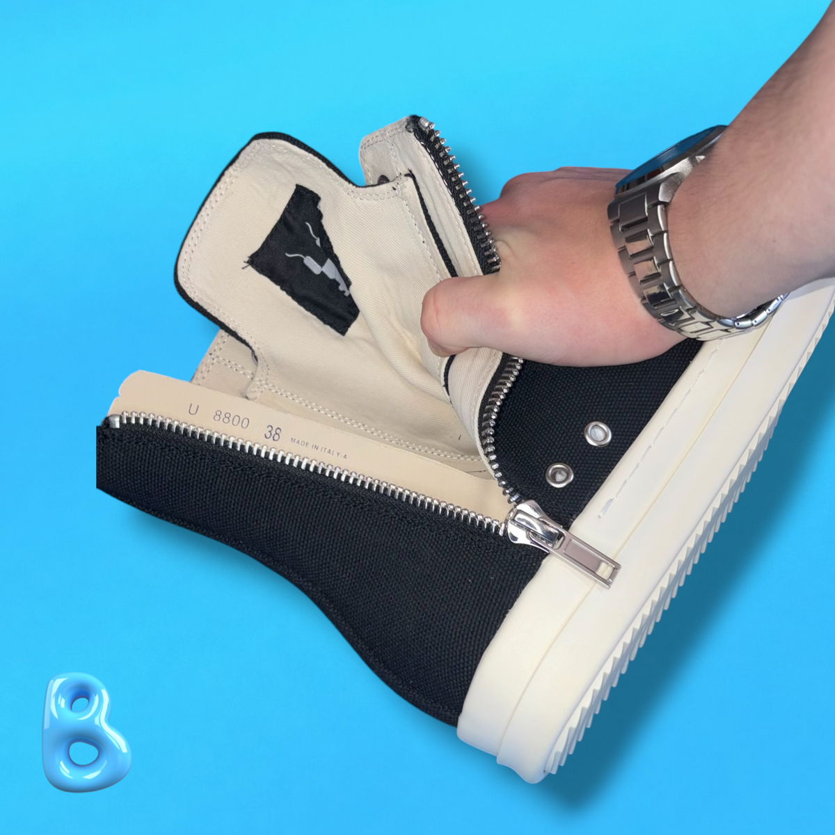 Rick Owens Ramones Jumbo Lace