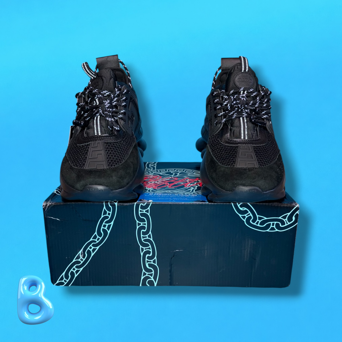 Versace Chain Reaction Black