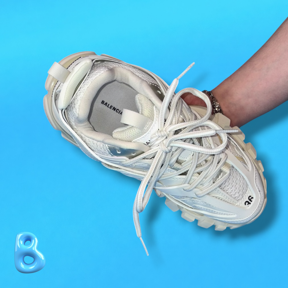 Balenciaga Track White