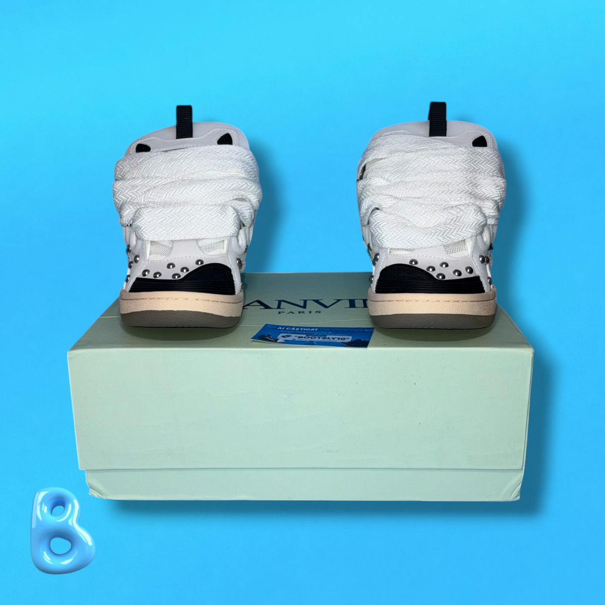 Lanvin Beads White