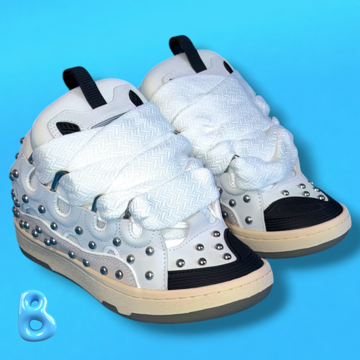 Lanvin Beads White