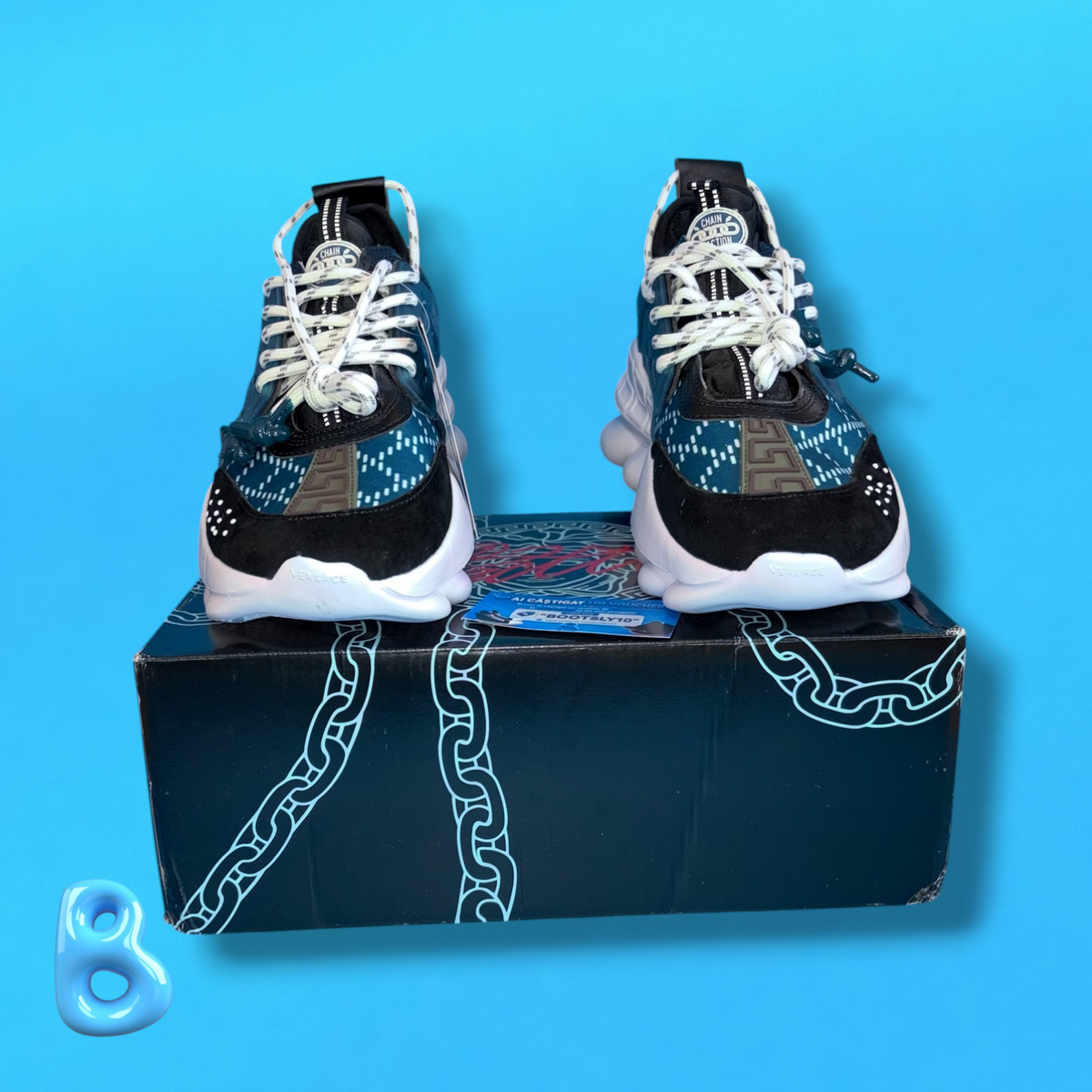 Versace Chain Reaction Blue