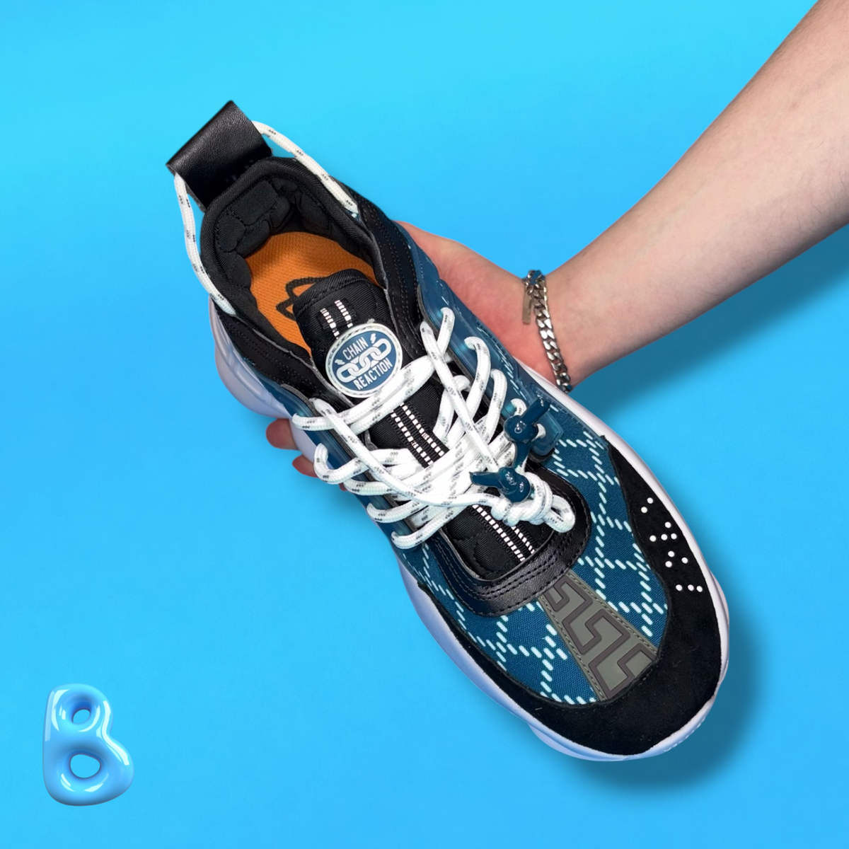 Versace Chain Reaction Blue