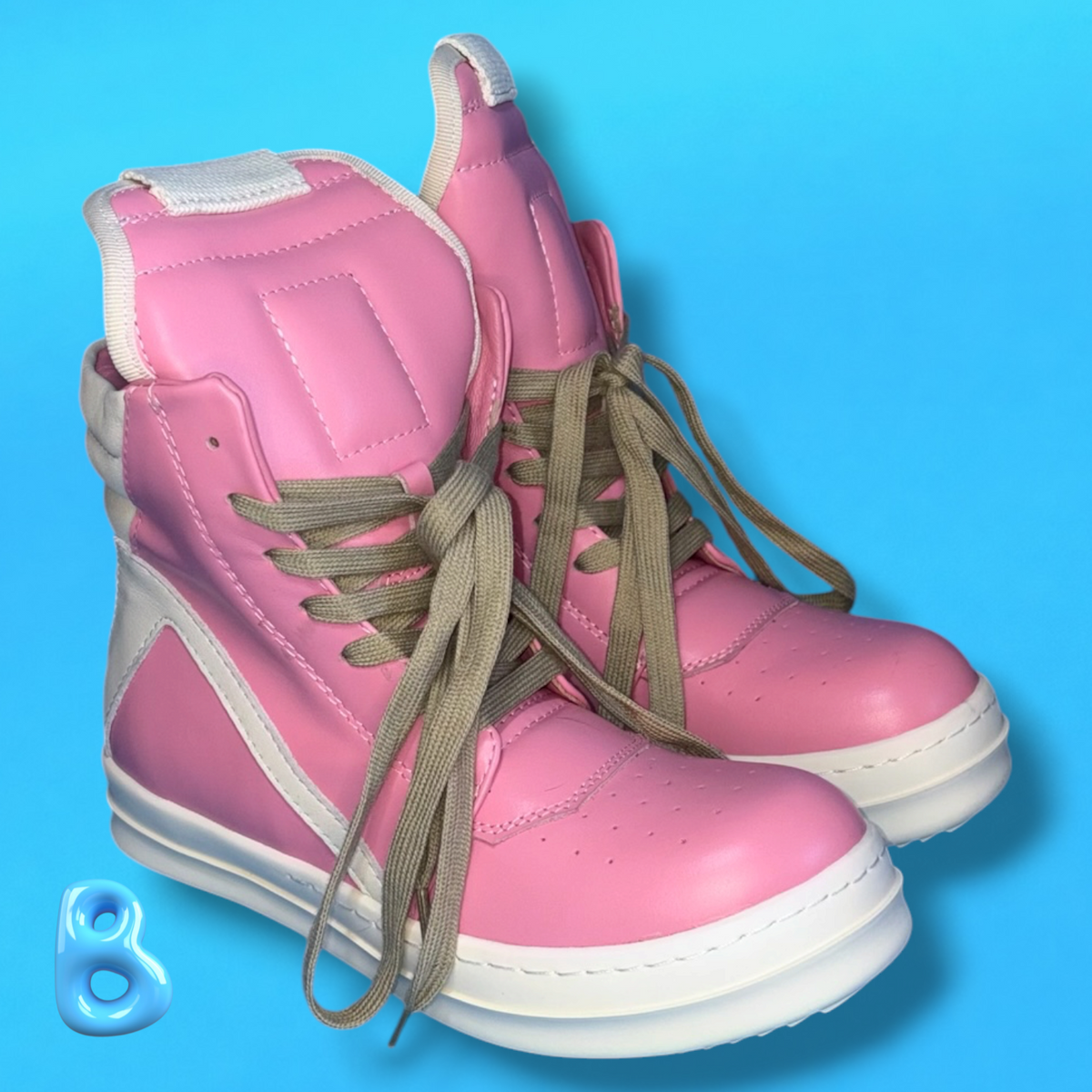 Rick Owens Geobaskets Pink