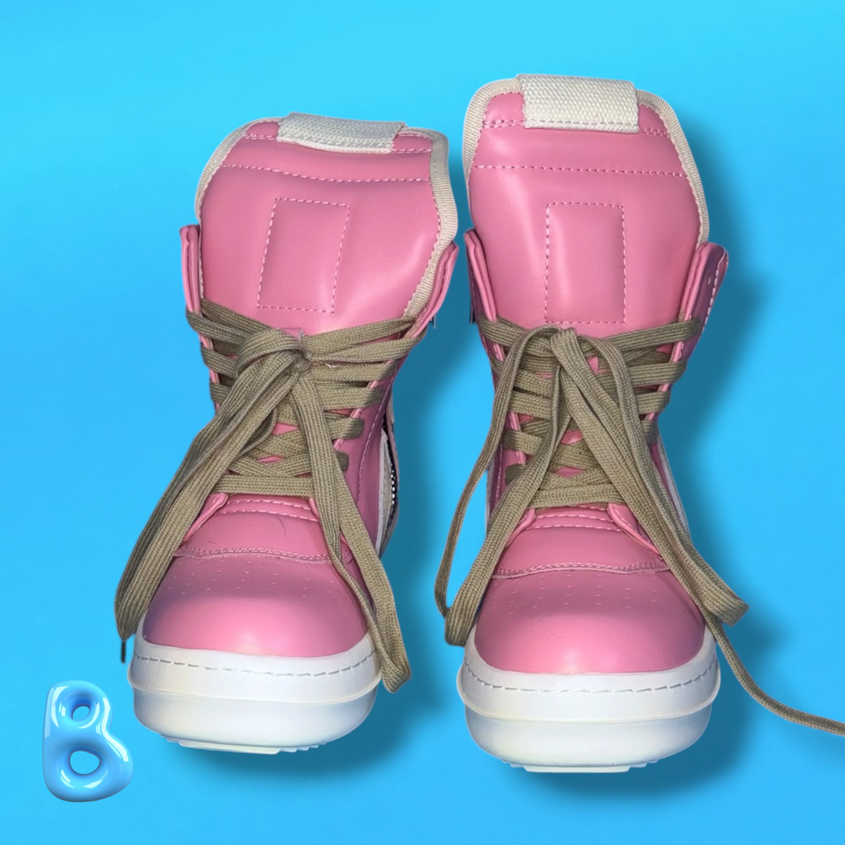 Rick Owens Geobaskets Pink