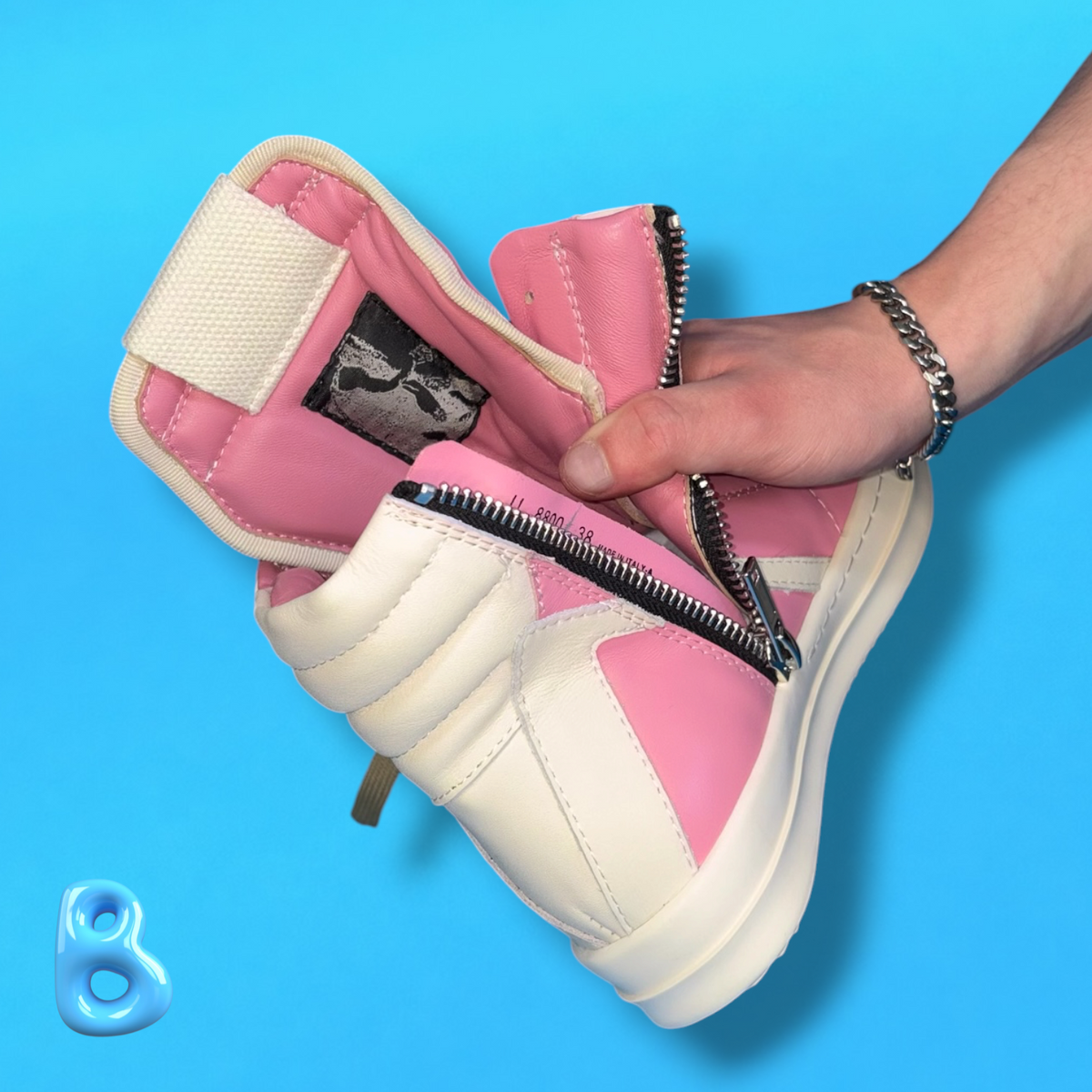 Rick Owens Geobaskets Pink