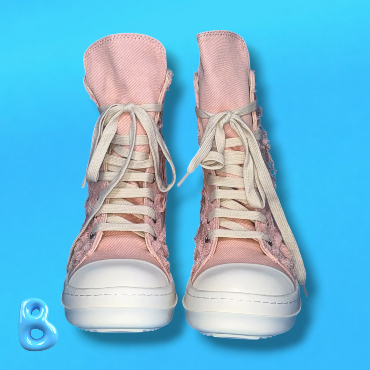 Rick Owens Slashed Pink