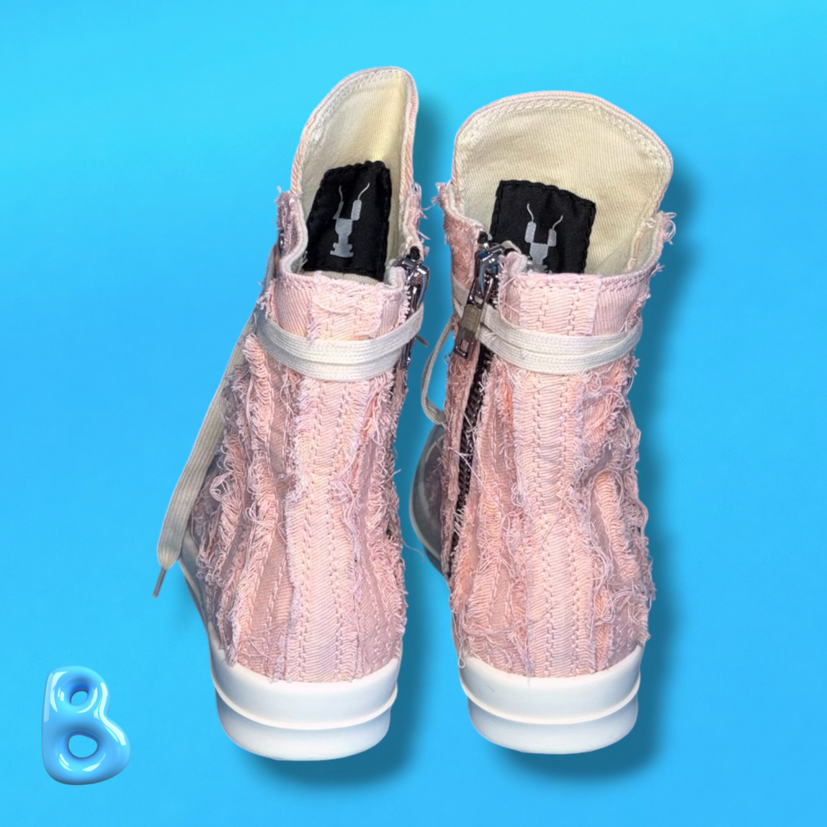 Rick Owens Slashed Pink