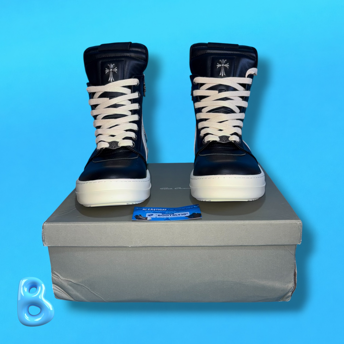 Rick Owens Geobaskets Chrome Hearts