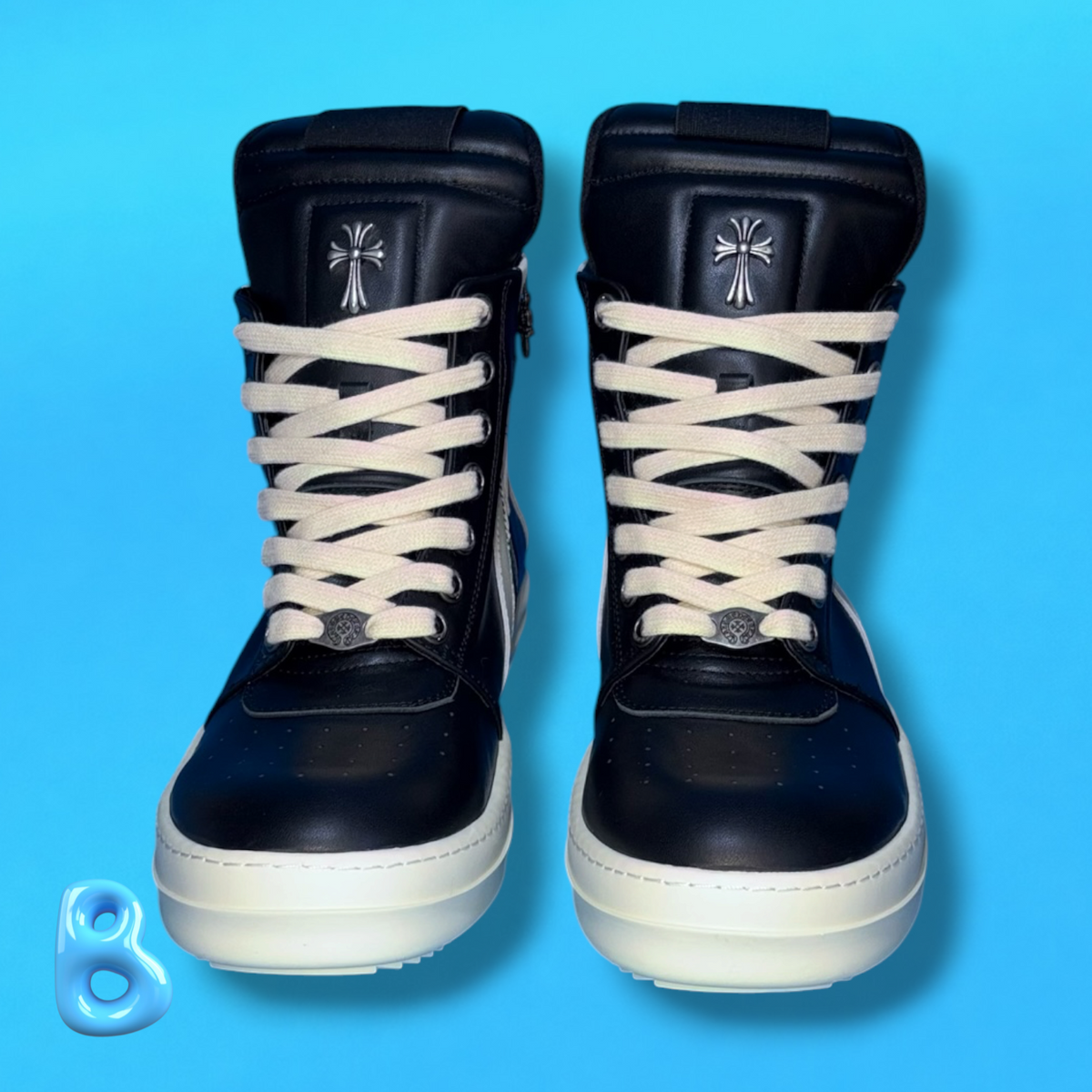 Rick Owens Geobaskets Chrome Hearts