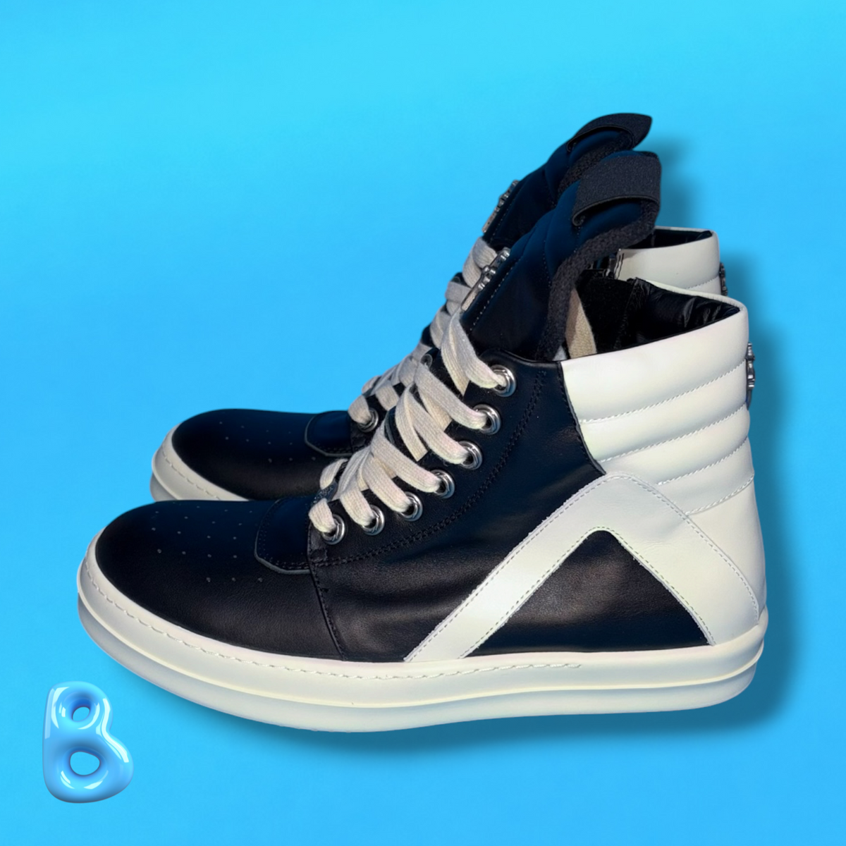 Rick Owens Geobaskets Chrome Hearts