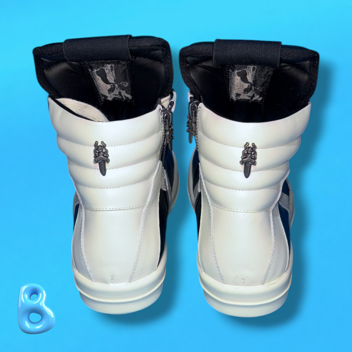 Rick Owens Geobaskets Chrome Hearts
