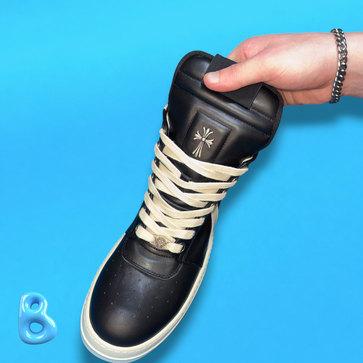 Rick Owens Geobaskets Chrome Hearts