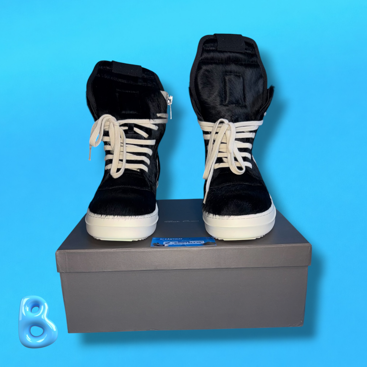 Rick Owens Geobaskets Pony Hair
