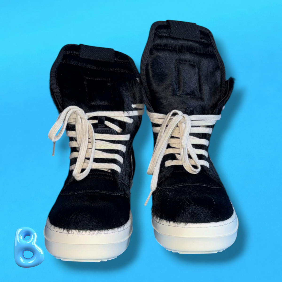 Rick Owens Geobaskets Pony Hair