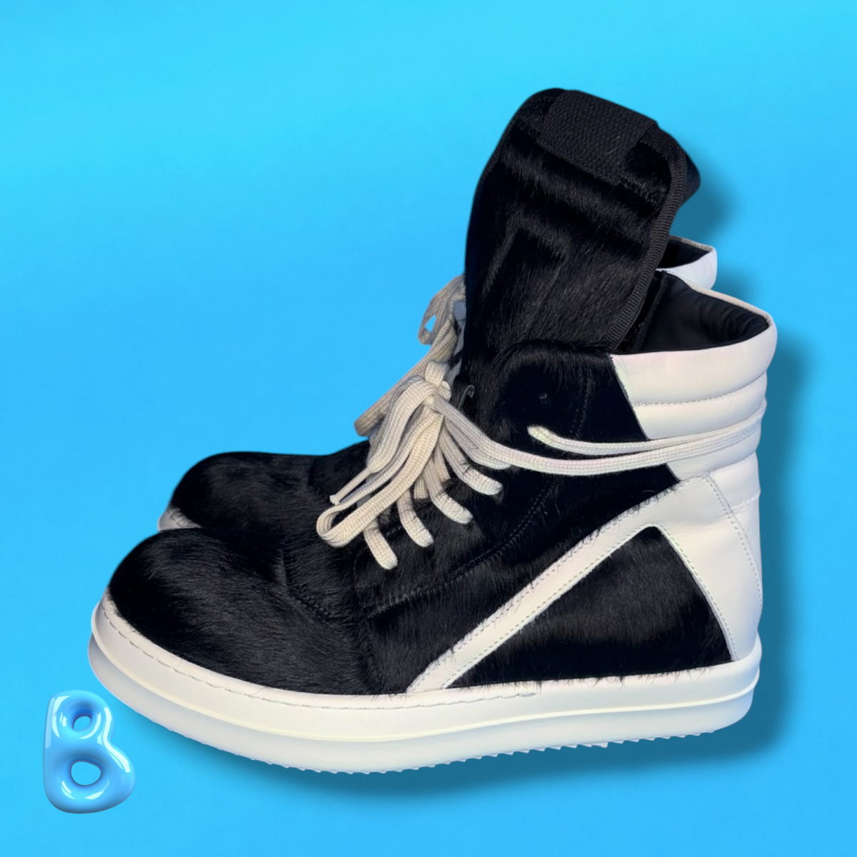 Rick Owens Geobaskets Pony Hair