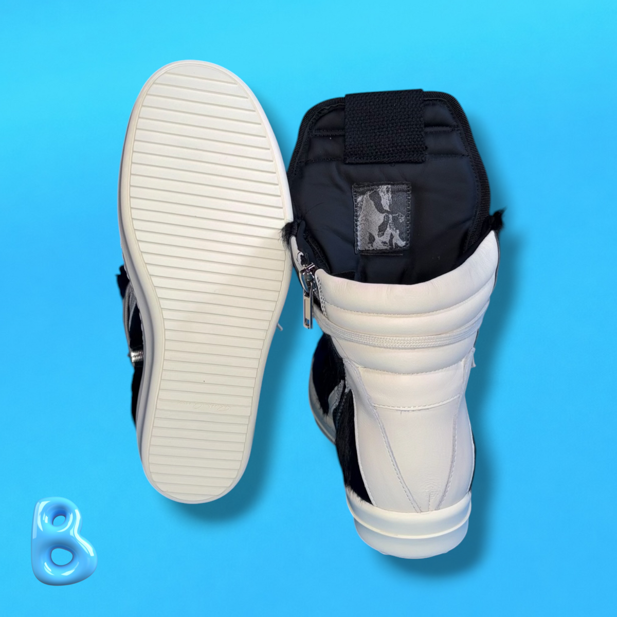 Rick Owens Geobaskets Pony Hair