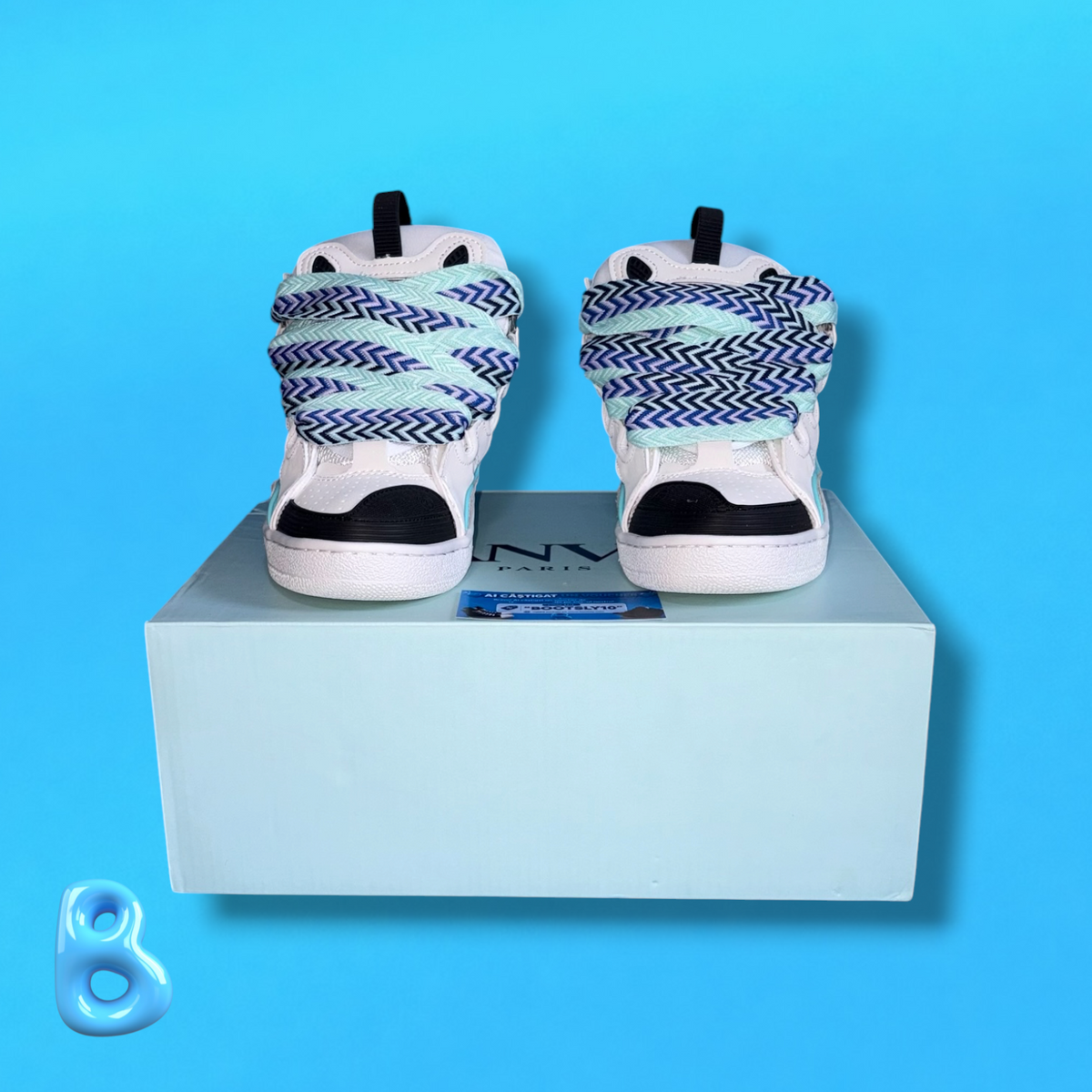 Lanvin White Blue