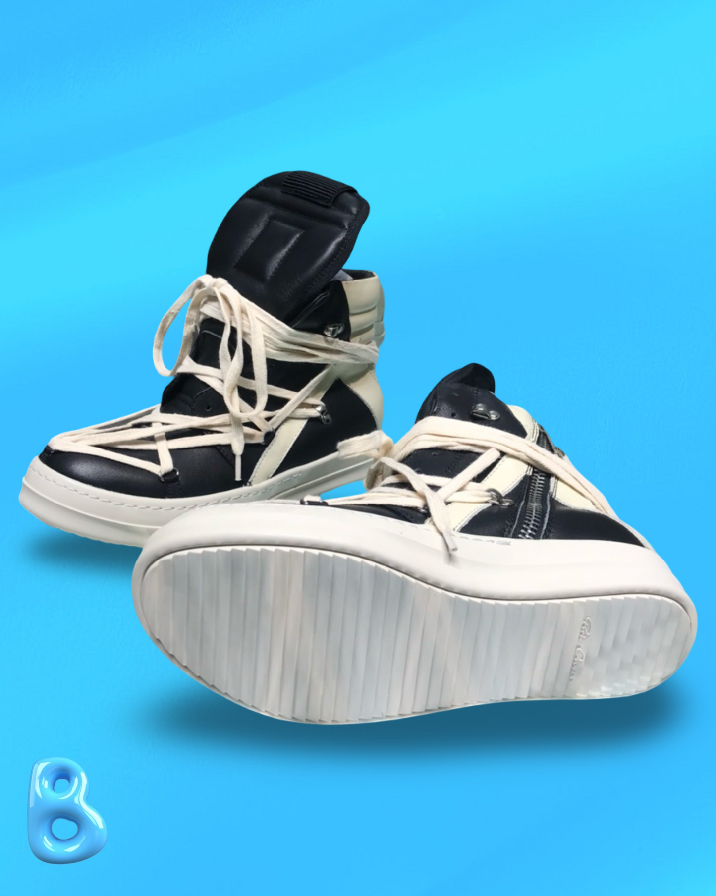 Rick Owens Geobaskets Mega Lace