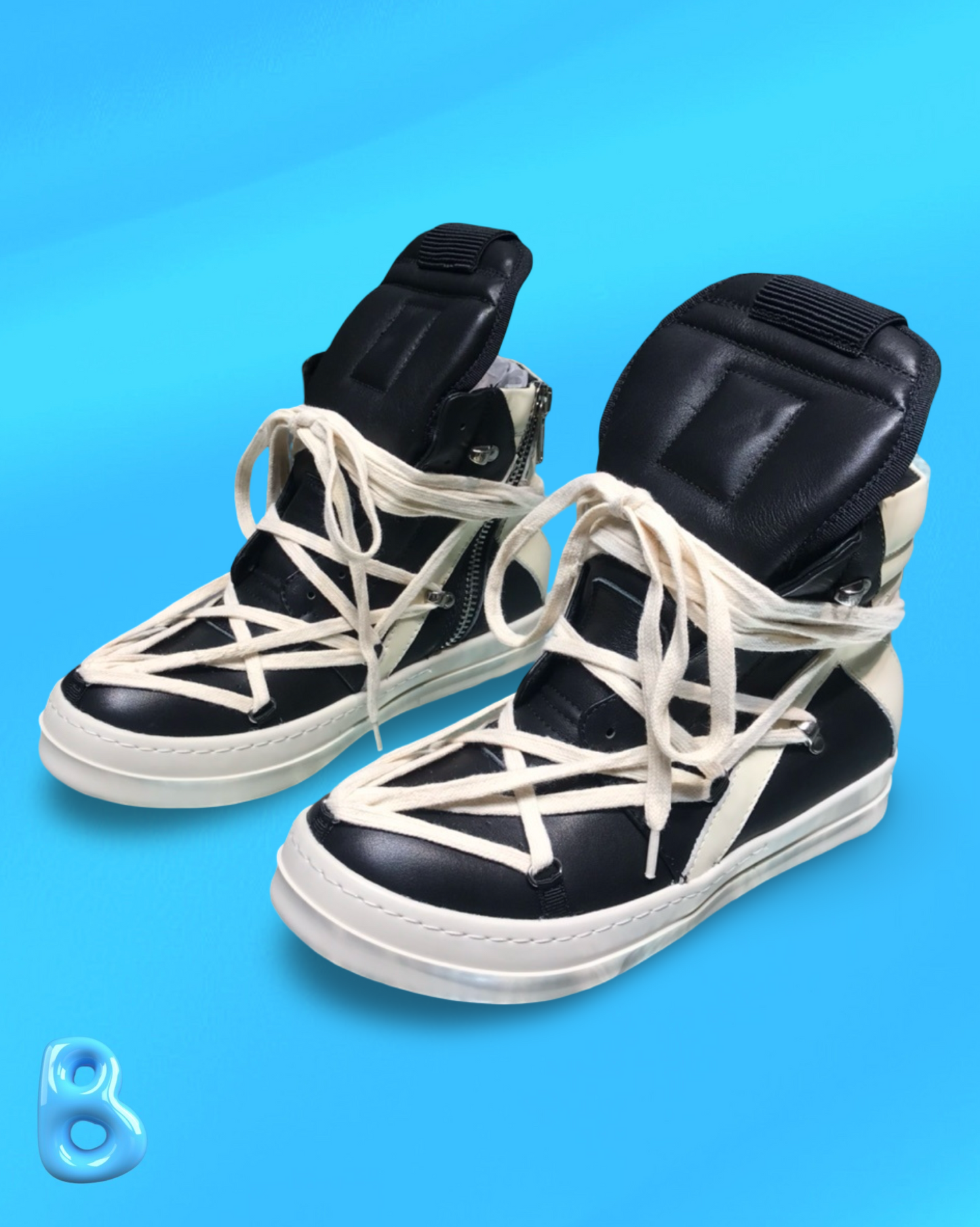 Rick Owens Geobaskets Mega Lace