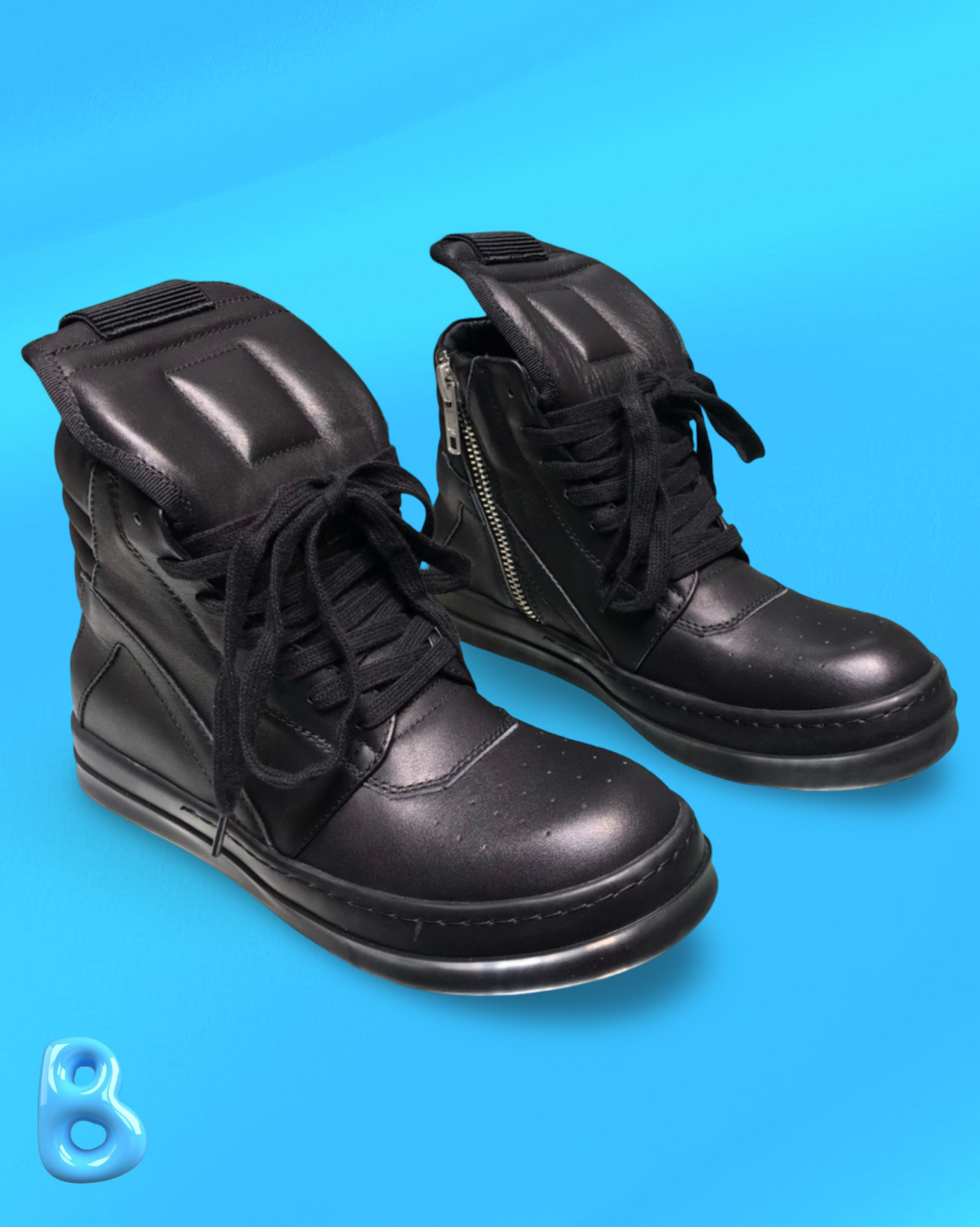 Rick Owens Geobaskets Black