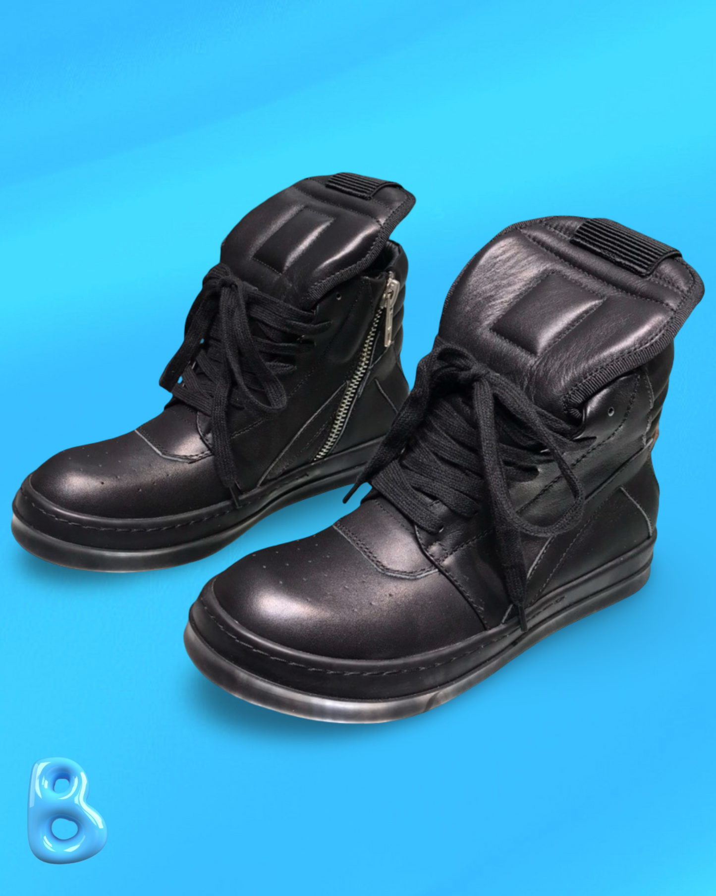 Rick Owens Geobaskets Black