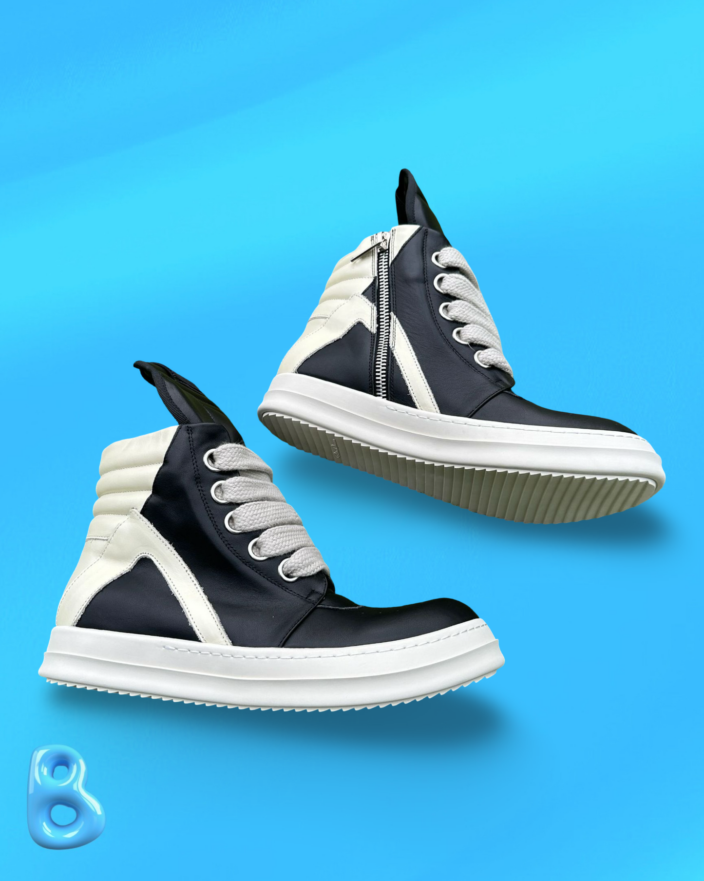 Rick Owens Geobaskets Jumbo Lace