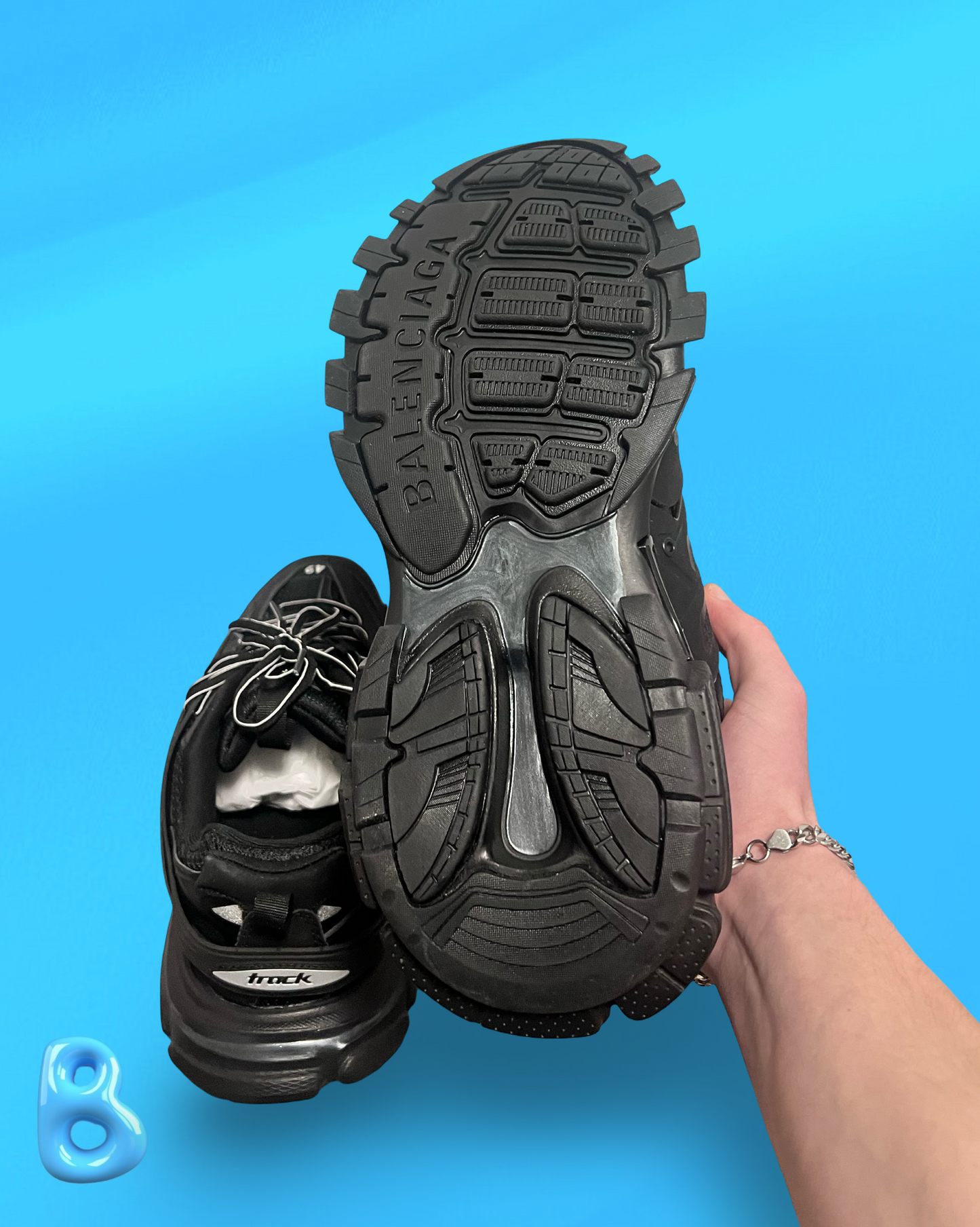 Balenciaga Track Black
